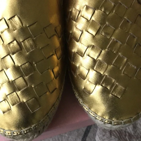 Vivo Rosa leather espadrilles NWOT Made in Italy US7.5 - Picture 10 of 12